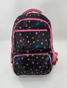 Sac d'école réutilisable à impression de logo personnalisé noir avec motif de lettres petit sac de <span class=keywords><strong>livre</strong></span> pour adolescente à la mode-pour <span class=keywords><strong>8</strong></span> <span class=keywords><strong>ans</strong></span> - Product Image 3