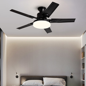 Fixed Blade <b>Ceiling</b> Fan <b>Light</b> <b>Led</b> 50000 Hours Bedroom Living Room 10-15 Sqm - Product Image 1