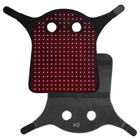 Terapia de Luz Roja para la Artritis en Caballos, Gorra de Terapia de Luz Roja e Infrarroja Cercana con Protección para el Cuello, Alimentada por Banco de Energía