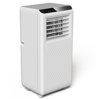 Climatiseur portable à refroidissement rapide 24000 BTU avec compresseur scroll, unité de climatisation mobile pour grande pièce et bureau