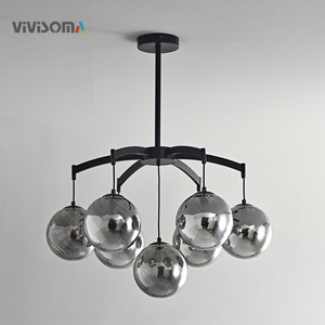 Lampe suspendue en cristal moderne de luxe DPL38006, <span class=keywords><strong>luminaire</strong></span> suspendu transparent pour la décoration du plafond des restaurants - Product Image 1