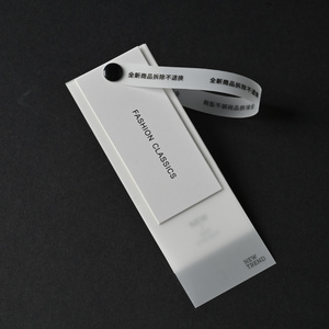 Kleidungsmarken-Etiketten Spezialpapier Geprägt Heißgeprägt Hängeetiketten Recycelbar Platzierbar und Anpassbar - Product Image 4
