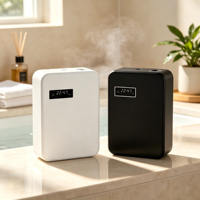 Diffuseur d'arômes électrique commercial de luxe pour CVC, en plastique écologique, noir ou blanc au choix, système de parfumation pour