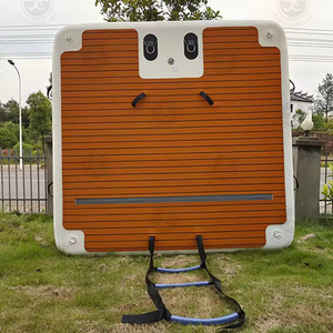 Île flottante gonflable, radeau, ponton, plateforme <span class=keywords><strong>de</strong></span> quai pour yacht, pour se baigner au <span class=keywords><strong>soleil</strong></span> - Product Image 2