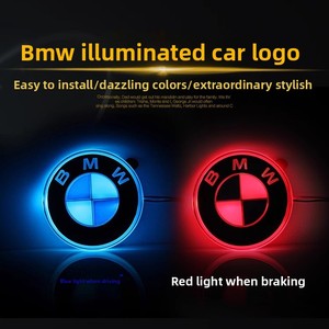 Luces LED Iluminadas con el Logotipo de <span class=keywords><strong>BMW</strong></span> para las Series 1, 3, X1, X3 y X5, Luces Delanteras y Traseras, Lámparas Ambientales para Auto - Product Image 2