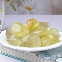 Pierres Roulées en Quartz Naturel en Gros, Pierres Roulées Polies en Citrine pour la Guérison, Thème Amour