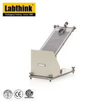 Máquina de Prueba de Viscosidad Inicial de Películas Protectoras Autoadhesivas Labthink, Probador de Rodillos Inclinados, Ángulo de 0-60°, Precisión de 0.1