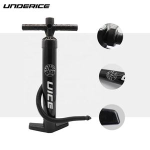 Bomba de Aire Manual de Doble Acción HP2 de PVC Negra, 2.6L+2.6L, 26psi, Premium, Alta Calidad para Tabla de SUP, Logotipo Personalizable - Product Image 2