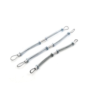 亜鉛メッキ鋼ケーブル ホイップチェック、安全ケーブル、ケーブル径1/8インチ - Product Image 3