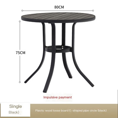 80 Mesa redonda tabla suelta