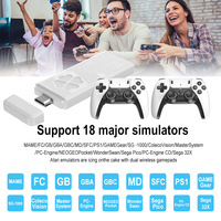 Nouvelle Console de Jeu Rétro Mini M8 II Pro 4K HD 64 Go, 30000 Jeux TV, Clé Lite M8 M15