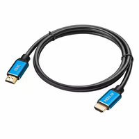 Câble audio haute définition 8K 60Hz pour téléviseur, ordinateur, moniteur, gaine en PVC, en stock