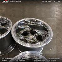 Jantes forgées sur mesure ZKR Deep Dish VSKF 18-22 pouces 5x112 5x114.3 5x120 pour Audi Q5 Q7 Q8 SQ8 A4 A5 A6 A7 A8 Golf Seat Leon