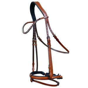 Bride anatomique en cuir de qualité supérieure pour chevaux Top Grossiste équestre Équipement du fabricant pour chevaux - Product Image 1