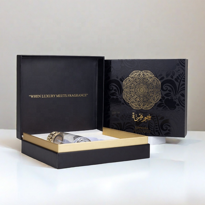 Custom Leather Packaging Box Luxury Perfume