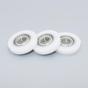 Rueda de Guía Lineal Sin Polea S698ZZ Suministrada por el Fabricante, 8*30*6mm, POM Plano para Riel de Puerta Corredera para Aplicaciones Sin Polea - Product Image 4