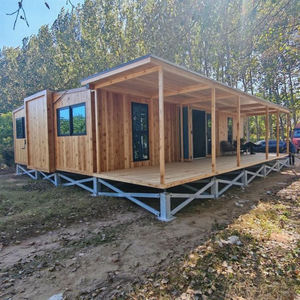 <span class=keywords><strong>Casa</strong></span> Contenedor Prefabricada de 20 Pies Es una Vivienda Expandible y Plegable con 1-4 Dormitorios y Sala de Estar Casas Prefabricadas - Product Image 1