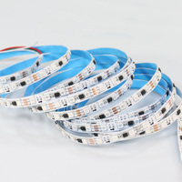 Bandes lumineuses RGB 5050, 60 LED/m, 12V, ruban flexible modulable pour voiture, magasin, hôtel, aire de jeux, camion, fond de scène