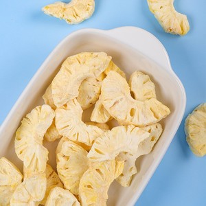 Ananas doux croustillant sans sucre fruits secs du fournisseur d'échantillons gratuits emballés en vrac - Product Image 1
