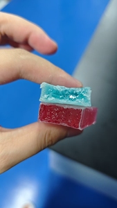 고품질 화제의 상품 크리스탈 캔디 코하쿠토 과일맛 딱딱하고 바삭한 보석 큐브 호박 설탕 사탕 - Product Image 3