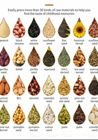 Presse à huile d'arachide domestique de petite taille pour huiles comestibles