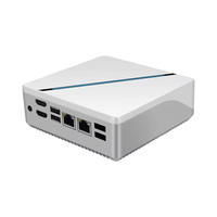 Nuevo Mini PC industrial con Win/Linux Alder Lake 6 Poe Gpio Mini PC sin ventilador