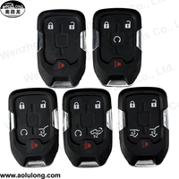 Coque de clé de voiture intelligente multifonction de haute qualité 2/3/4 bouton remplacement pour Chevrolet