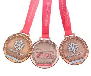 Medaglie e Trofei Personalizzati per Ginnastica Ritmica dell'Academia Anna's UK, Medaglie per Danza Fitness, Pattinaggio e Ginnastica <span class=keywords><strong>Artistica</strong></span> - Product Image 4