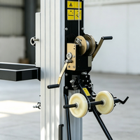 Plateforme élévatrice électrique fixe pour marchandises, capacité 200 kg, hauteur de levage 3000 mm, pour entrepôt et construction