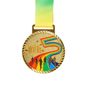 중국 공장 MEDAL CUSTOM 아연 합금 3D 메달/사용자 정의 스포츠 메달/금상 스포츠 축구 메달 디자인 자신 만의