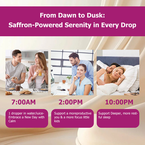 Gouttes liquides de safran liposomal en gros OEM avec Ashwagandha pour soutenir la santé du cerveau et favoriser la fonction énergétique - Product Image 4