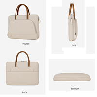 Sac fourre-tout pour ordinateur portable pour femmes, sac fourre-tout de travail OEM personnalisé pour le bureau, sac fourre-tout pour affaires avec logo, sac fourre-tout Wanita, convient aux ordinateurs portables de 15 pouces, CA01
