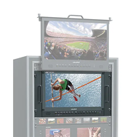 Moniteur de diffusion SDI 12G Lilliput BM150-12G 15,6 pouces, format 6U pour rack, portable
