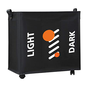 Giỏ Đựng Đồ Giặt Có Thể Gập Lại Với 4 Giá Đỡ Có Thể Tháo Rời, Lớp Lót Chống Thấm Dày, Giỏ Đựng Đồ Giặt Hình Vuông Lớn Cho Phòng Tắm, - Product Image 6