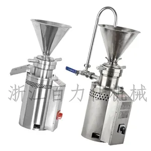 Thép bơ làm homogenizing tốc độ cao ướt Mài thiết bị; lúa mì ngô thấp sợi Herb bánh Gel keo Mill máy