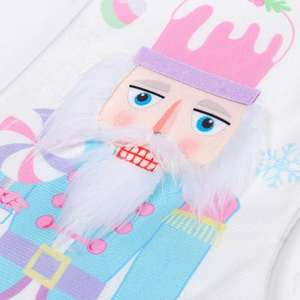 Wholesale Velvet <b>Nutcrackers</b> Soldier Stocking Present for Christmas Hanging Candy Stockings Pouch Bag Ornaments - Product Image 5