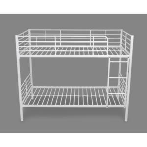 Cama litera doble moderna ROSE, con estructura de metal de acero inoxidable que ahorra espacio, para hoteles y almacenes - Product Image 6