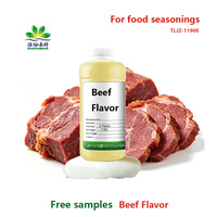 Arôme alimentaire saveur bœuf, assaisonnement alimentaire, garnitures, sauces, bouillon pour hot pot et marinades - saveur bœuf en forme liquide, qualité alimentaire