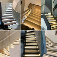 DC12V/24V Smart Human Body Induction 16 Étapes Détecteur de Mouvement Led Kit d'éclairage d'escalier