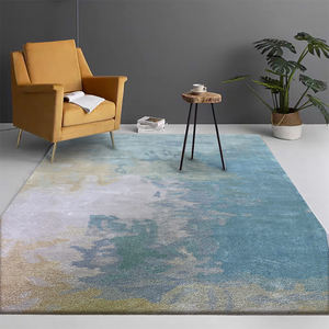 Tapis rectangulaire moderne, doux et personnalisé, Design populaire en ligne, fait à la main, de luxe, pour chambre à coucher et maison moderne - Product Image 5