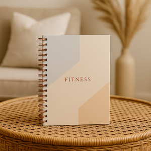 Carnet de suivi d'activité physique avec journal des repas et de l'hydratation, planificateur relié par spirale à couverture rigide pour la <span class=keywords><strong>santé</strong></span> et le bien-être - Product Image 5