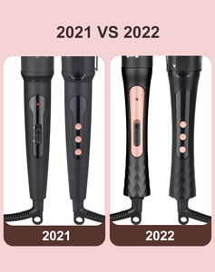 Professionnel <span class=keywords><strong>3</strong></span> en 1 baril en céramique cheveux <span class=keywords><strong>fer</strong></span> à friser outils de coiffure écran LCD électrique PTC chauffage interchangeable <span class=keywords><strong>fer</strong></span> à friser - Product Image 6