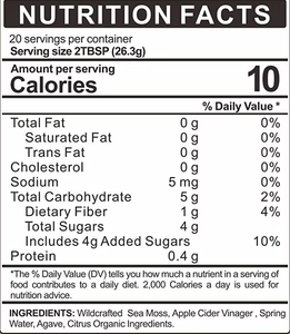 Gel de Seamoss de etiqueta privada personalizable, suplementos herbales, vitaminas de musgo de mar crudo orgánico, musgo de mar irlandés seco para todos los grupos de edad - Product Image 2