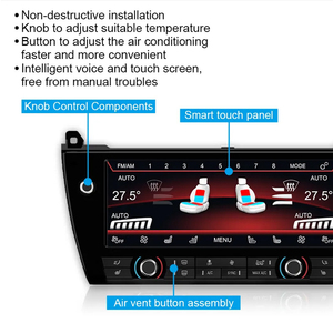 Panel de Control del Aire Acondicionado para <span class=keywords><strong>BMW</strong></span> Serie 3 F30 Serie 4 F32, Pantalla de Aire Acondicionado, Pantalla Táctil del Aire Acondicionado - Product Image 4