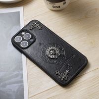 Coques de téléphone en gel de silicone Streetwear pour modèles Cross Design, compatibles 13/14/15/16/17 Pro Max, avec protection intégrale à 360°