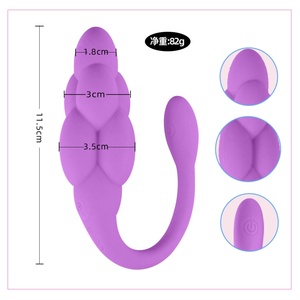 Vibrador de Silicona FAAK con Forma de Bala, Estimulador de Próstata, Juguetes Sexuales para Adultos, 10 Velocidades, Vibrador Anal, Recargable por USB - Product Image 4