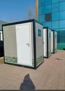 Compact Lightweight Portable House Waterproof Basin <strong>Shower</strong> Room for Temporary Events Park <strong>Bathroom</strong> Villa Workshop Warehouse - Product Image 3