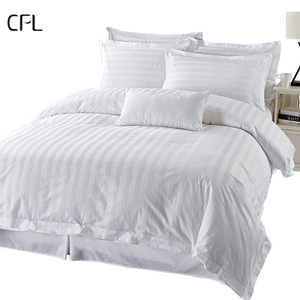 Suministros para Hoteles, Ropa de <span class=keywords><strong>Cama</strong></span> Blanca Personalizada para Hotel, Edredón, Funda de Edredón, Sábana, Juego de Ropa de <span class=keywords><strong>Cama</strong></span> de Algodón 100% para Hotel - Product Image 6