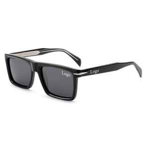 High Quality Polarized Square Sunglasses 2026 Unisex Sunglasses <b>Custom</b> Logo Designer <b>Acetate</b> Sunglasses - Product Image 1