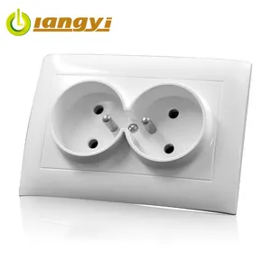 Enchufe de pared doble para el hogar, toma de corriente eléctrica Universal para interiores, estándar europeo, en oferta